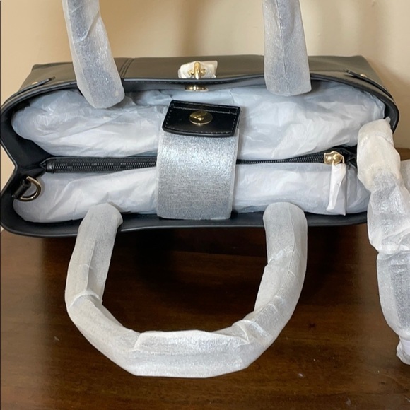 Michael Kors Gramercy Large Pebble Leather Satchel - Picture 6 of 7